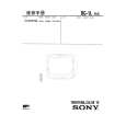 SONY KVE29TG8 Service Manual cover photo