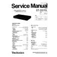 TECHNICS STG570 Service Manual cover photo
