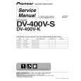PIONEER DV-400V-K/WYXZT5 Service Manual cover photo