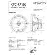 KENWOOD KFCRF160 Service Manual cover photo