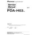 PIONEER PDA-H03/WL Service Manual cover photo