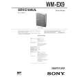 SONY WMEX9 Service Manual cover photo