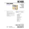 SONY MZN505 Service Manual cover photo