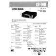 SONY XR-900 Service Manual cover photo