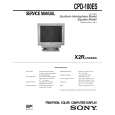 SONY CPD-100ES Owner's Manual cover photo