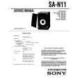 SONY SA-N11 Service Manual cover photo