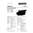SANYO VMD1P Service Manual cover photo