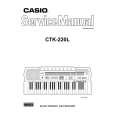 CASIO CTK220L Service Manual cover photo