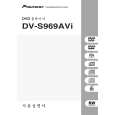 PIONEER DV-S969AVI-G/BKXJ Owner's Manual cover photo