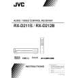 JVC RX-D211S Owner's Manual cover photo
