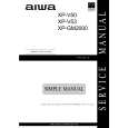 AIWA XPV50 Service Manual cover photo