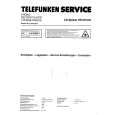 TELEFUNKEN HS975CD Service Manual cover photo