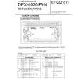 KENWOOD DPX-4020PH4 Service Manual cover photo