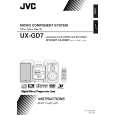 JVC UX-GD7 Owner's Manual cover photo