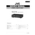 JVC TDV711 Service Manual cover photo