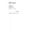 CANON NP1812 Service Manual cover photo