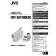 JVC GR-SXM920UC Owner's Manual cover photo