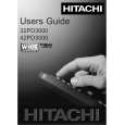 HITACHI 32PD3000 Owner's Manual cover photo