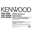 KENWOOD KDC4009 Owner's Manual cover photo