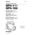 SONY MPK-V88 Owner's Manual cover photo