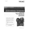 TEAC X2000 Owner's Manual cover photo