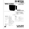 SONY KVM2151A Service Manual cover photo