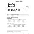 PIONEER DEH-P31 Service Manual cover photo