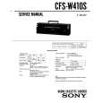 SONY CFSW410S Service Manual cover photo