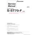 PIONEER S-ST70-F/SXTW/EW5 Service Manual cover photo