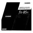 CASIO FX85 Owner's Manual cover photo