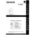 AIWA ICM60 Service Manual cover photo