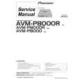 PIONEER AVM-P8000/ES Service Manual cover photo