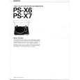 SONY PS-X6 Owner's Manual cover photo