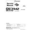 PIONEER GM-X942 Service Manual cover photo