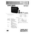 SONY KVM21TA Service Manual cover photo