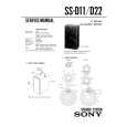 SONY SS-D11 Service Manual cover photo