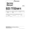 PIONEER SD-T50W1/WYZI7/2 Service Manual cover photo