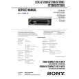 SONY CDXGT250S Service Manual cover photo