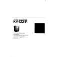 SONY KV-1221R Owner's Manual cover photo