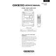 ONKYO FRN3X Service Manual cover photo