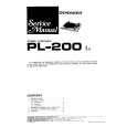 PIONEER PL-250 Service Manual cover photo