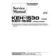 PIONEER KEH1530 X1M/EW Service Manual cover photo