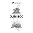 PIONEER DJM-600/WY Owner's Manual cover photo