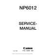 CANON NP6312 Service Manual cover photo