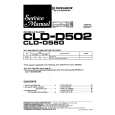 PIONEER CLD-D502 Service Manual cover photo