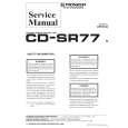 PIONEER CD-SR77 Service Manual cover photo