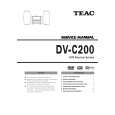 TEAC DV-C200 Service Manual cover photo