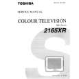 TOSHIBA 2165XR Service Manual cover photo