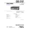 SONY CDCZ137 Service Manual cover photo