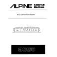 ALPINE 3555 Service Manual cover photo